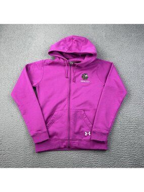 North Dakota Fighting Sioux Under Armour Pink Small UND Hoodie Sweatshirt Womens